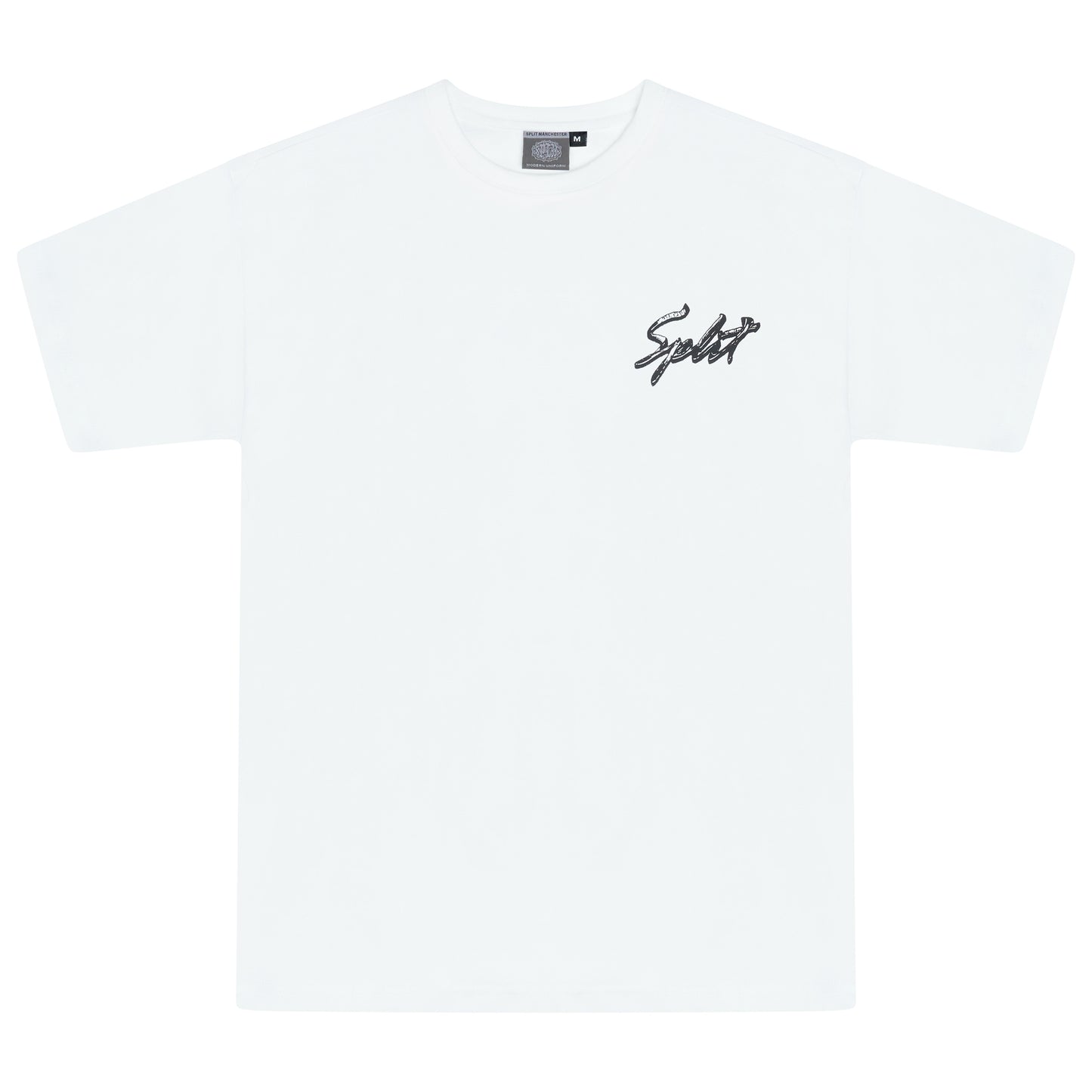 Split Cassette Tee - White