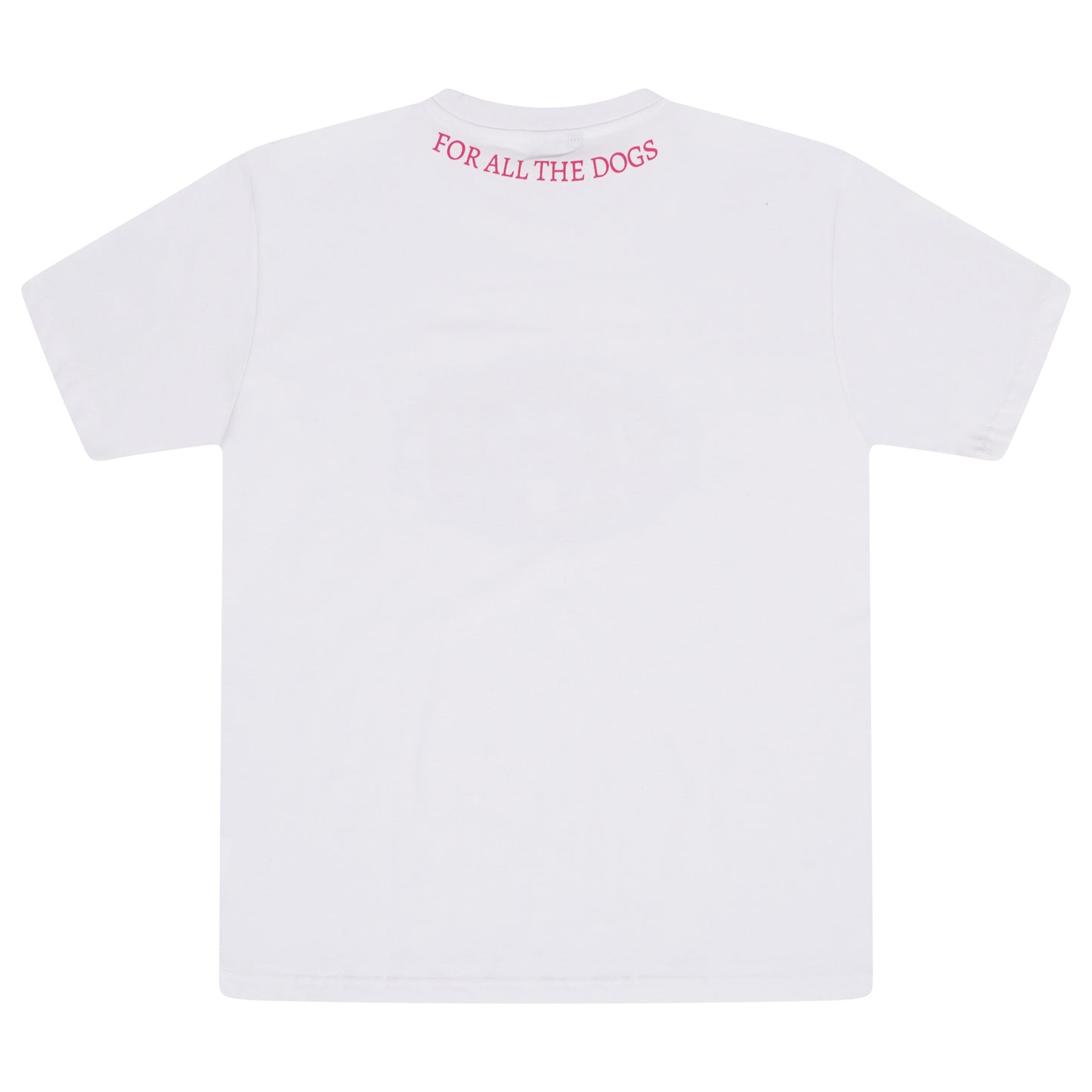Split For All The Dogs Tee - White