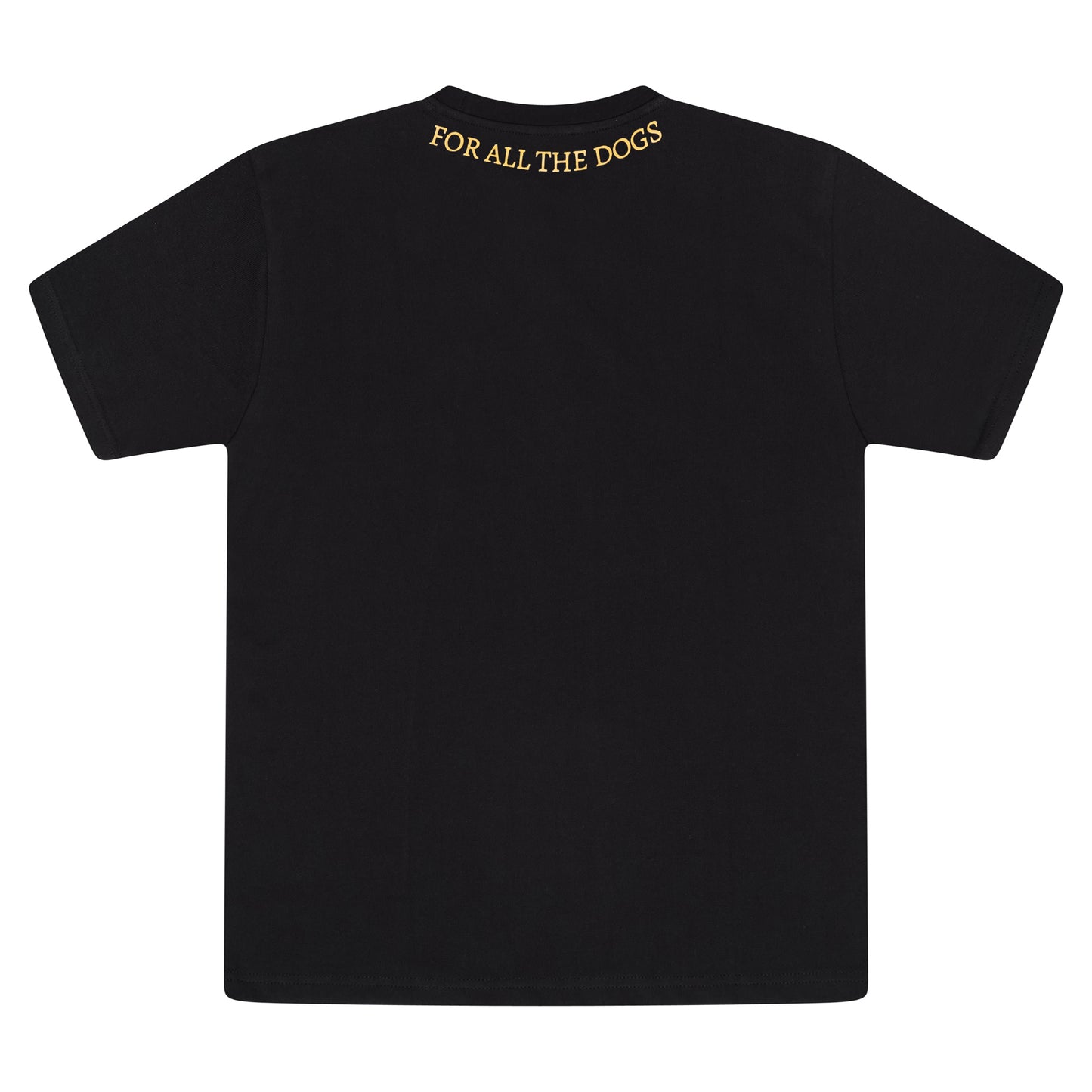 Split For All The Dogs Tee - Black