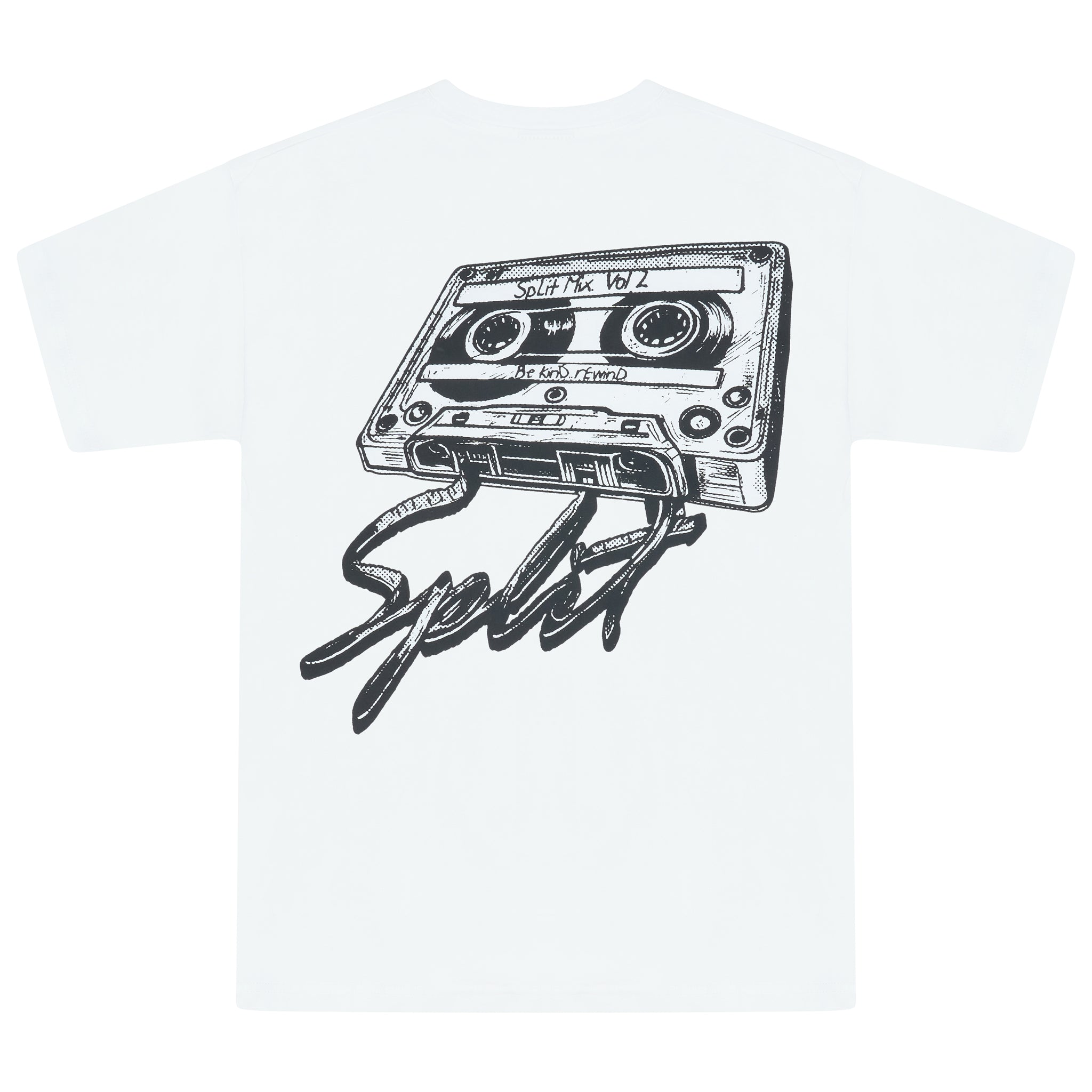 Cassette Tee - White