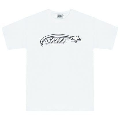 Split Classic Tee - White