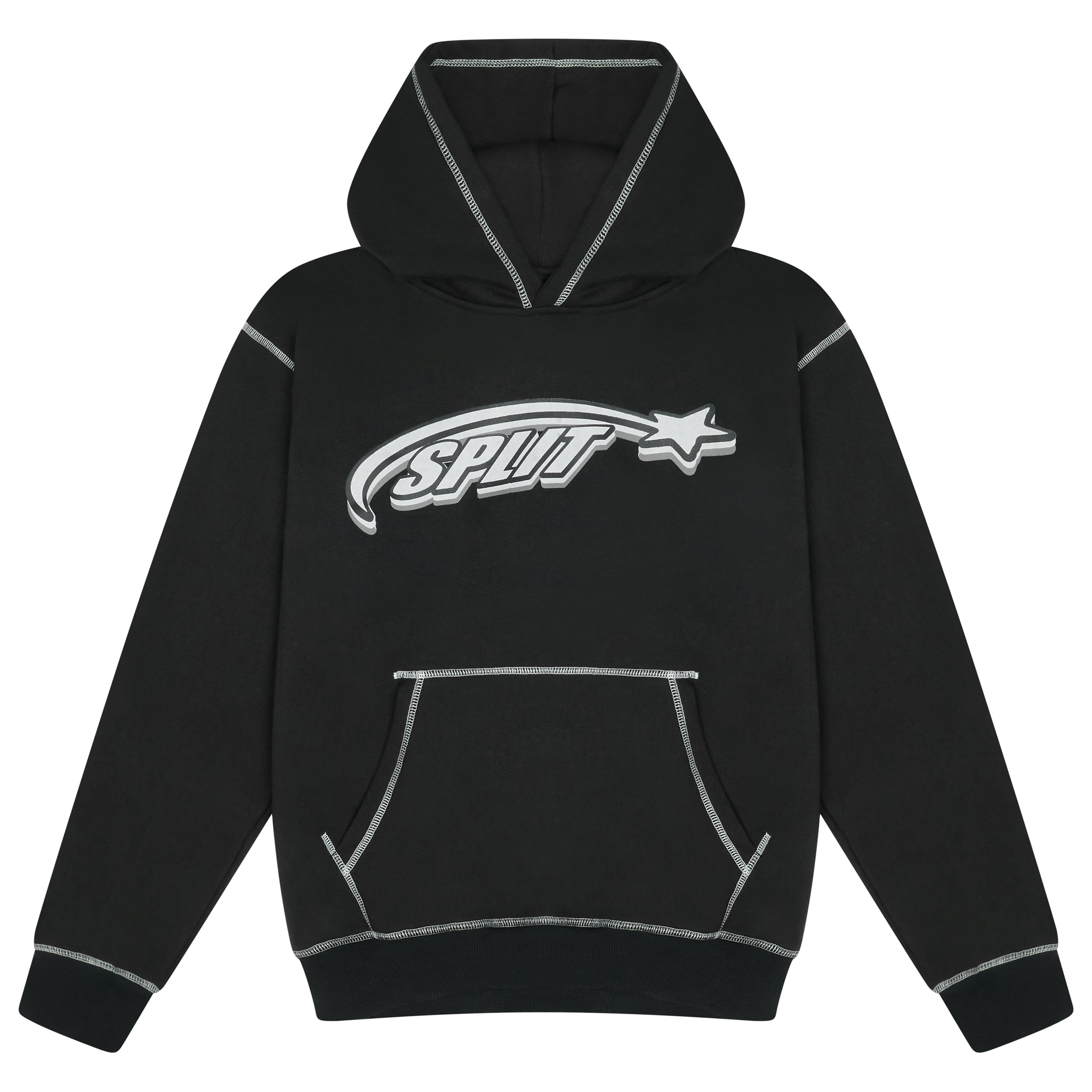 Contrast Stitch Hoodie