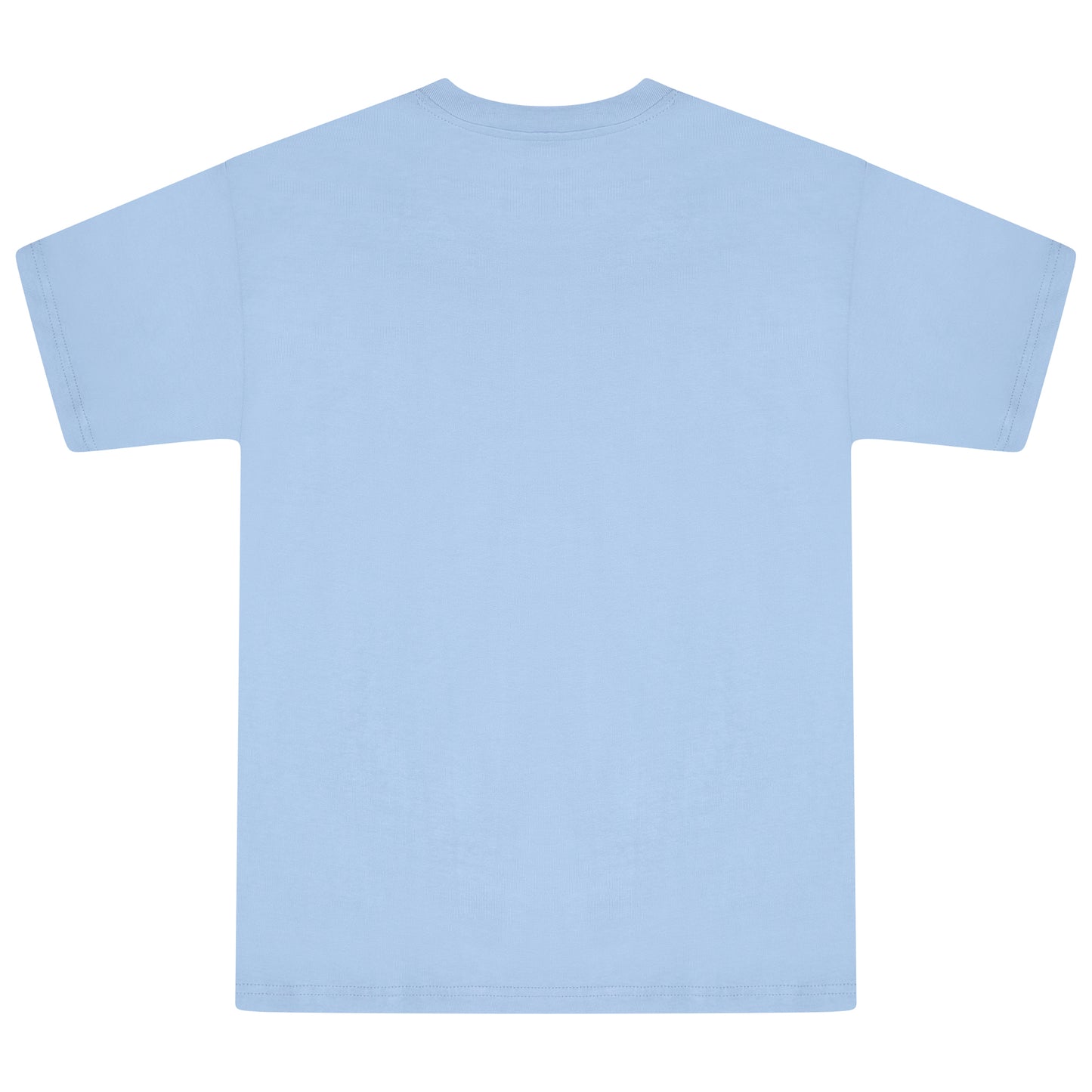 Split Skull Tee - Baby Blue