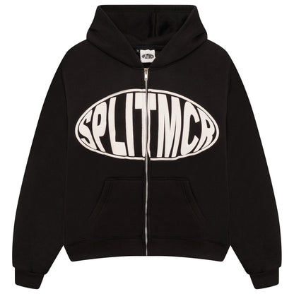 Split Classic Zip-up Hoodie