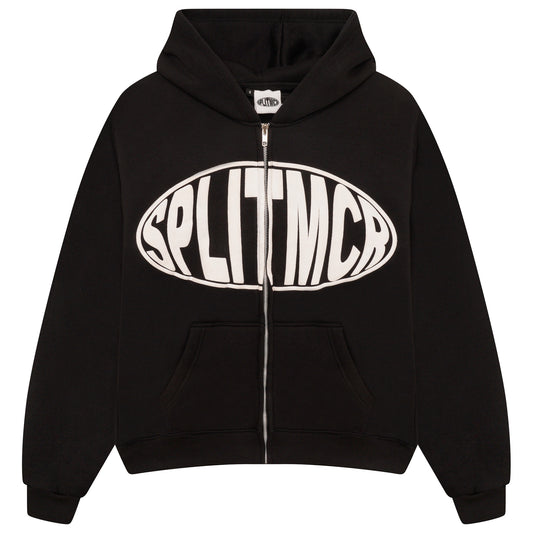 Split Classic Zip-up Hoodie