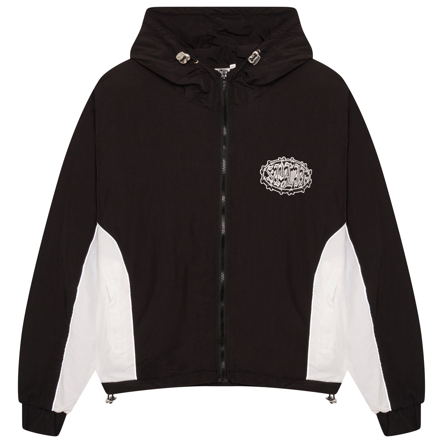 Split Reflective Windbreaker