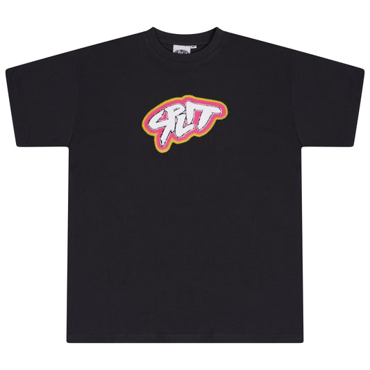 Split Flavours Tee - Black