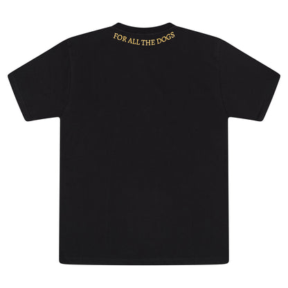 Split For All The Dogs Tee - Black