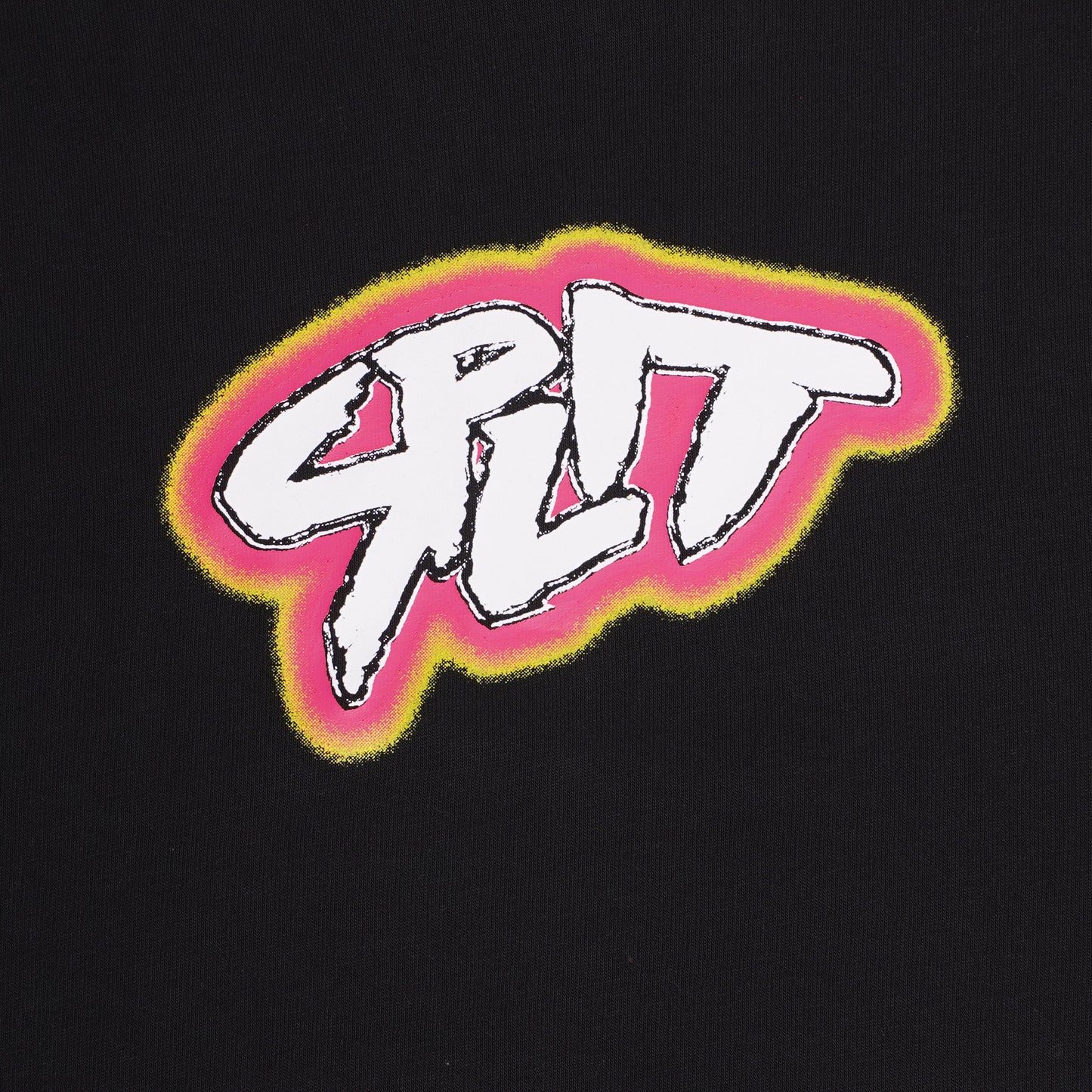 Split Flavours Tee - Black