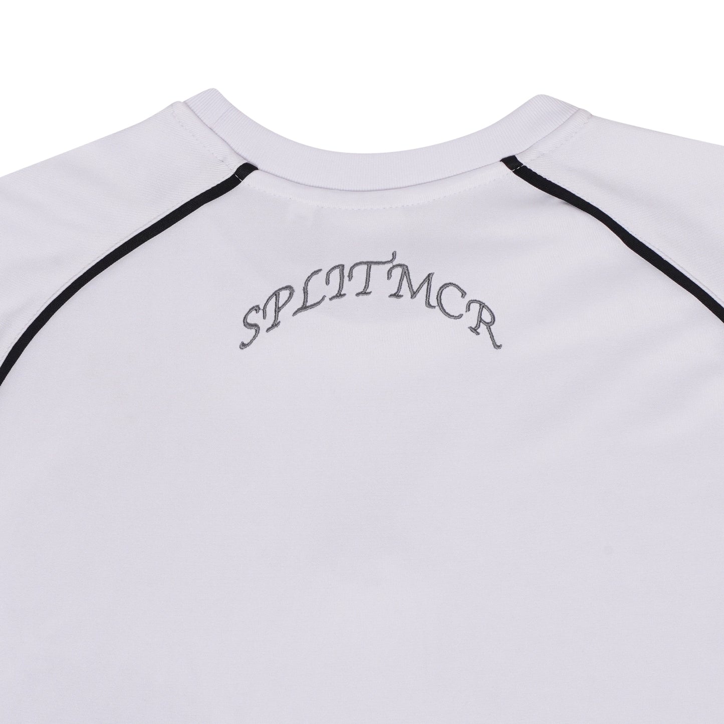 Split Active Dragon Tee - White / Black