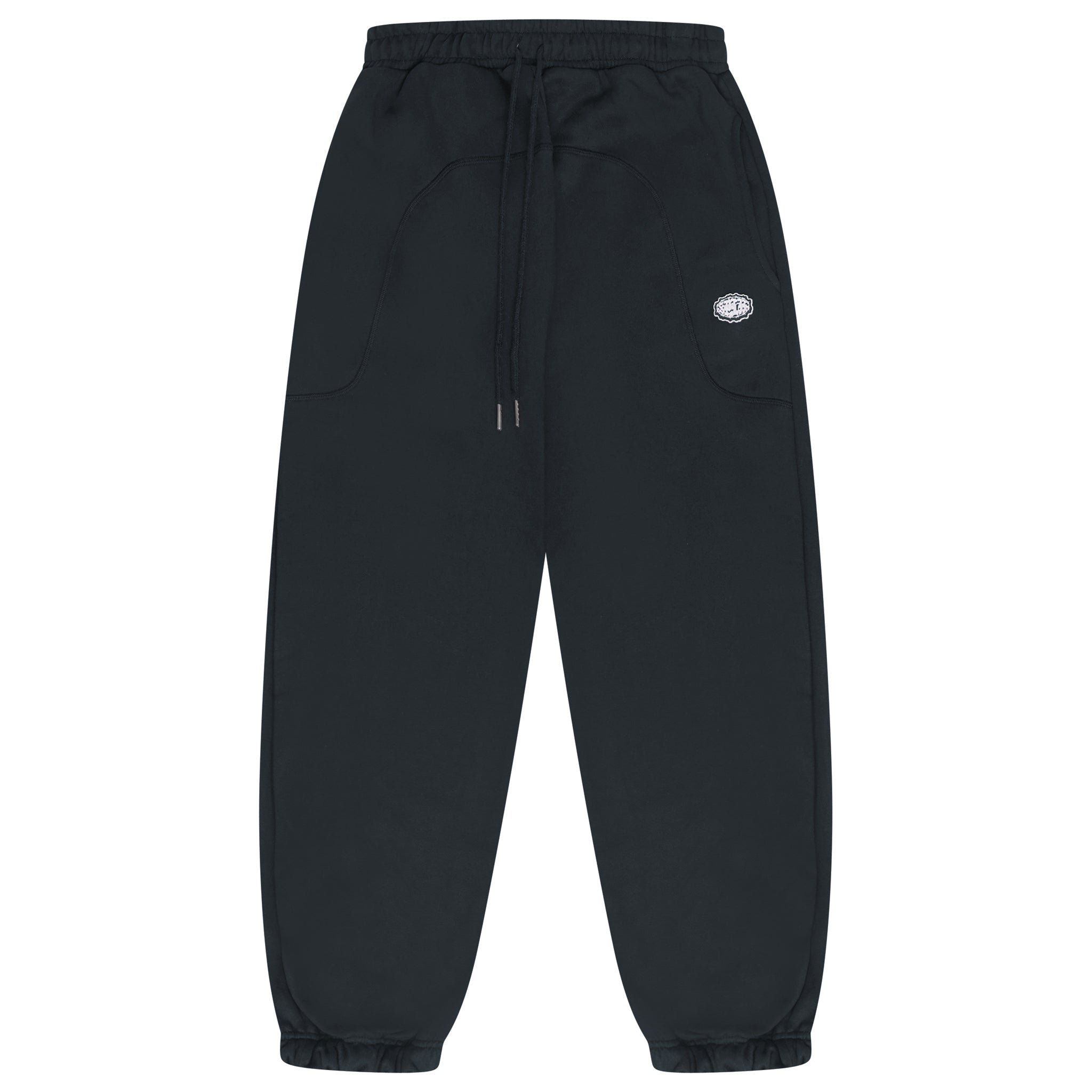 Split Classic Sweatpants - Black