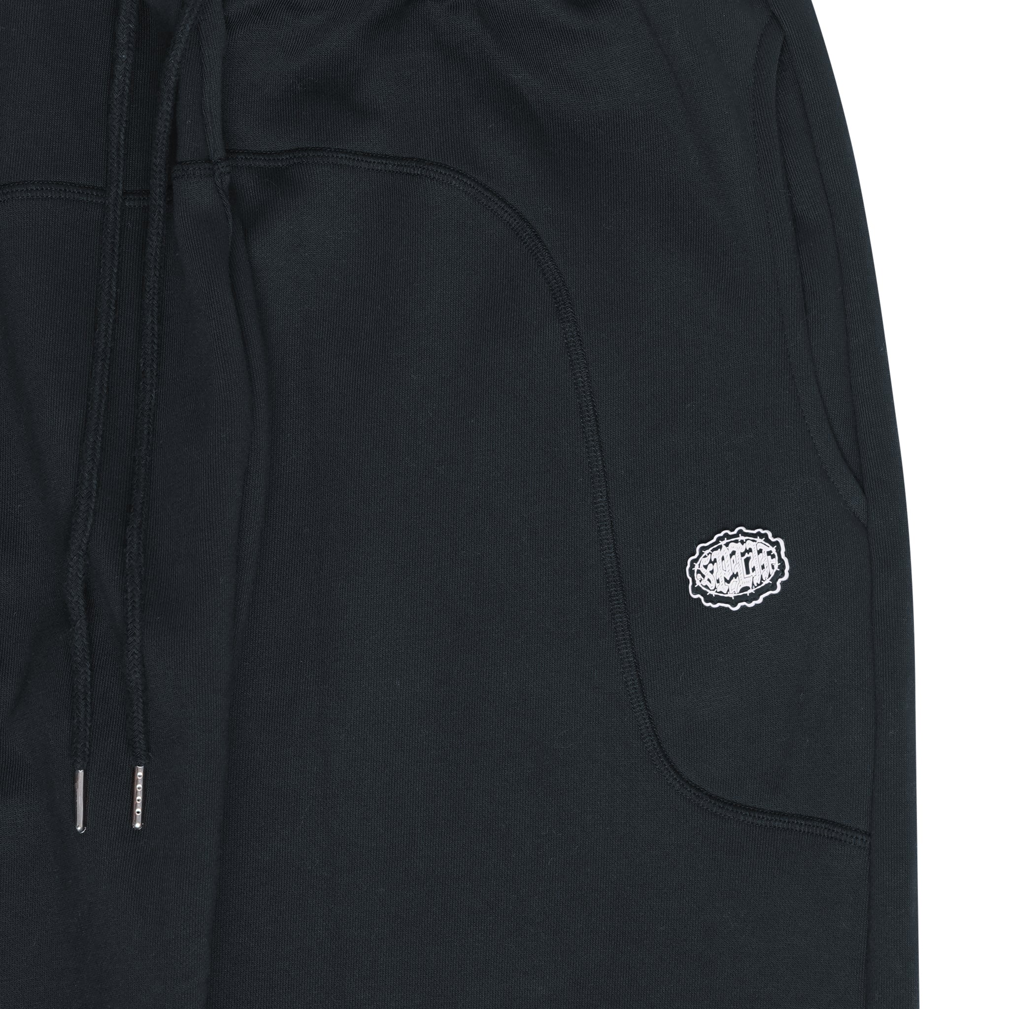 Split Classic Sweatpants - Black