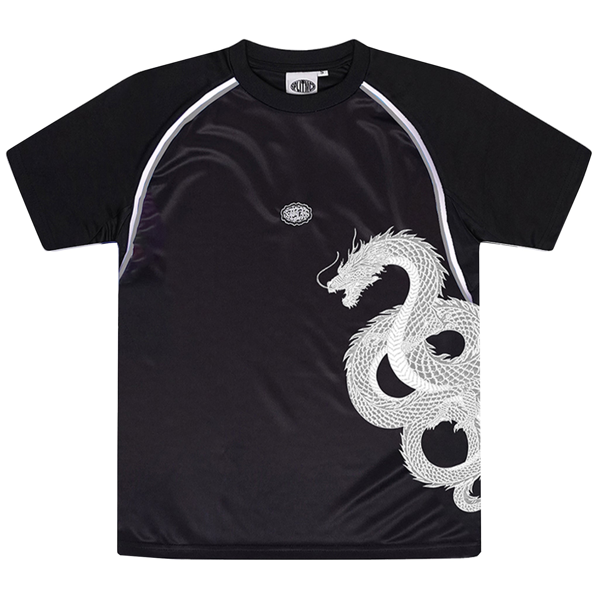 Active Dragon Tee - Black / White
