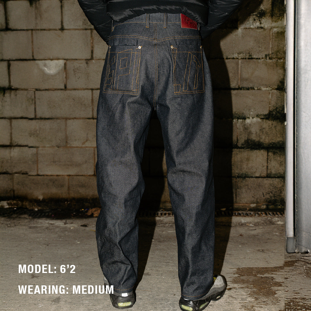 14oz Indigo Raw Denim Jeans